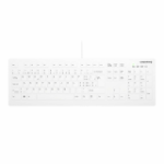 CHERRY AK-C8112 keyboard Medical USB QWERTY Swiss White