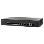 Cisco SF 302-08 Managed L3 Fast Ethernet (10/100) 1U Black