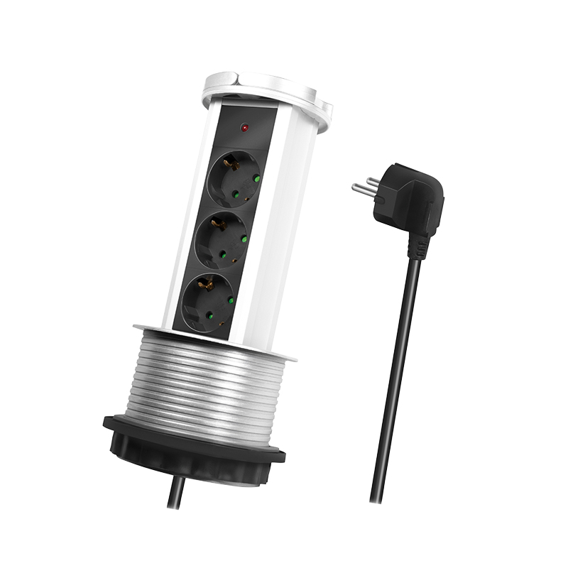 Image of LogiLink LPS235A power extension 1.8 m 3 AC outlet(s) Indoor...