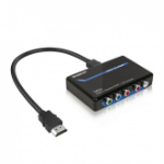 Simplecom CM501 cable gender changer HDMI YPbPr + L/R Black