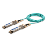 AddOn Networks QSFPDD4-400G-AOC0-5M-AO InfiniBand/fibre optic cable 0.5 m QSFP-DD AOC Aqua colour