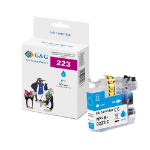 G&G Image 14521/NP-B-0223C Ink cartridge cyan, 1x600 pages 9ml Pack=1 (replaces Brother LC223C) for Brother DCP-J 562/MFC-J 4420/MFC-J 5320