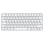 Apple Magic keyboard USB + Bluetooth Swedish Aluminium, White