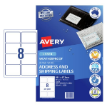 Avery 959409 printer label White Self-adhesive printer label