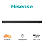 Hisense HS205G Black 2.0 channels 120 W
