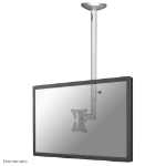 Newstar FPMA-C050SILVER - 60cm to 85cm height adjustable - LCD/TFT ceiling mount - Up to 30"