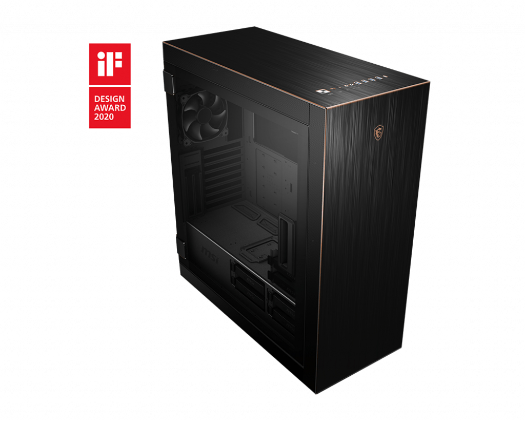 Image of MSI MPG SEKIRA 500G Full Tower Gaming Computer Case 'Black with...