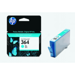 HP CB318EE#241/364 Ink cartridge cyan Blister Acustic Magnetic, 300 pages ISO/IEC 24711 for HP PhotoSmart B 110/C 309/D 5460/Plus/Premium