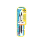 Papermate InkJoy 300RT Black Clip-on retractable ballpoint pen Medium 2 pc(s)