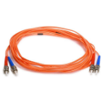 Monoprice 2602 InfiniBand/fibre optic cable 78.7" (2 m) 2x ST OFNR OM1 Orange