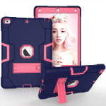 OEM iPad 9.7 5/6 case with stand - Blue/Pink