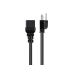 Monoprice 40072 power cable Black 35.8" (0.91 m) NEMA 5-15P IEC C19