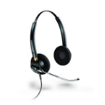 POLY Encorepro 520V Headset Wired Head-band Office/Call center Black
