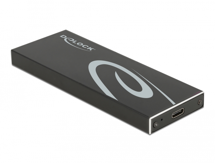 Image of DeLOCK 42003 storage drive enclosure SSD enclosure Black M.2
