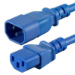 FDL 1M IEC MAINS EXT. CABLE - IEC C13 SKT. TO C14 PLUG - BLUE