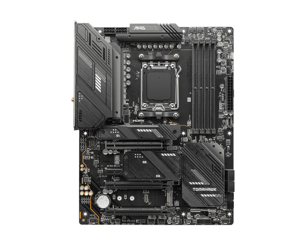 Image of MSI MAG X670E TOMAHAWK WIFI motherboard AMD X670 Socket AM5 ATX