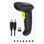 Inateck BCST-50 Handheld bar code reader 1D/2D Black, Yellow