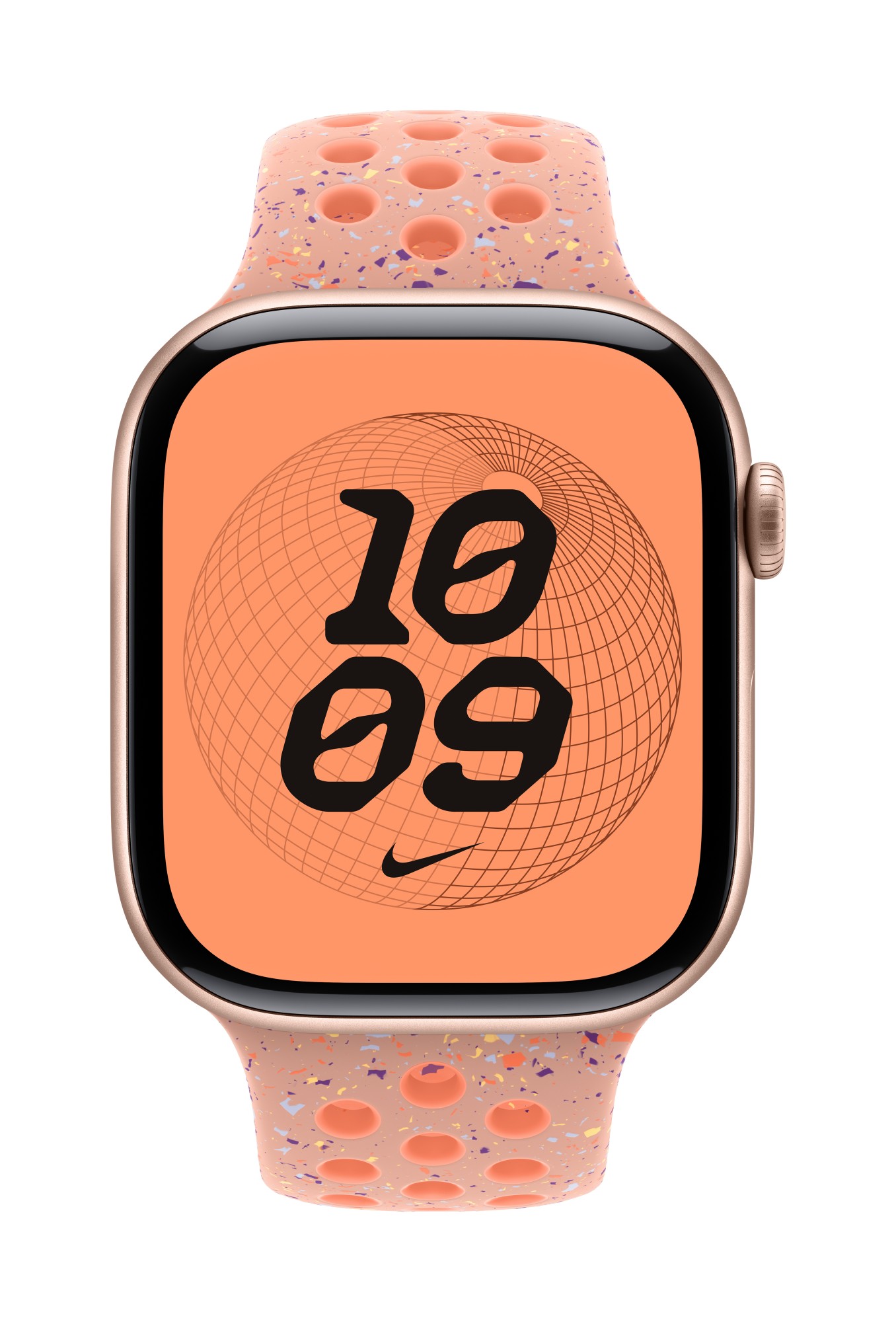 Apple Nike Sport Band Pink Aluminium. Fluoroelastomer