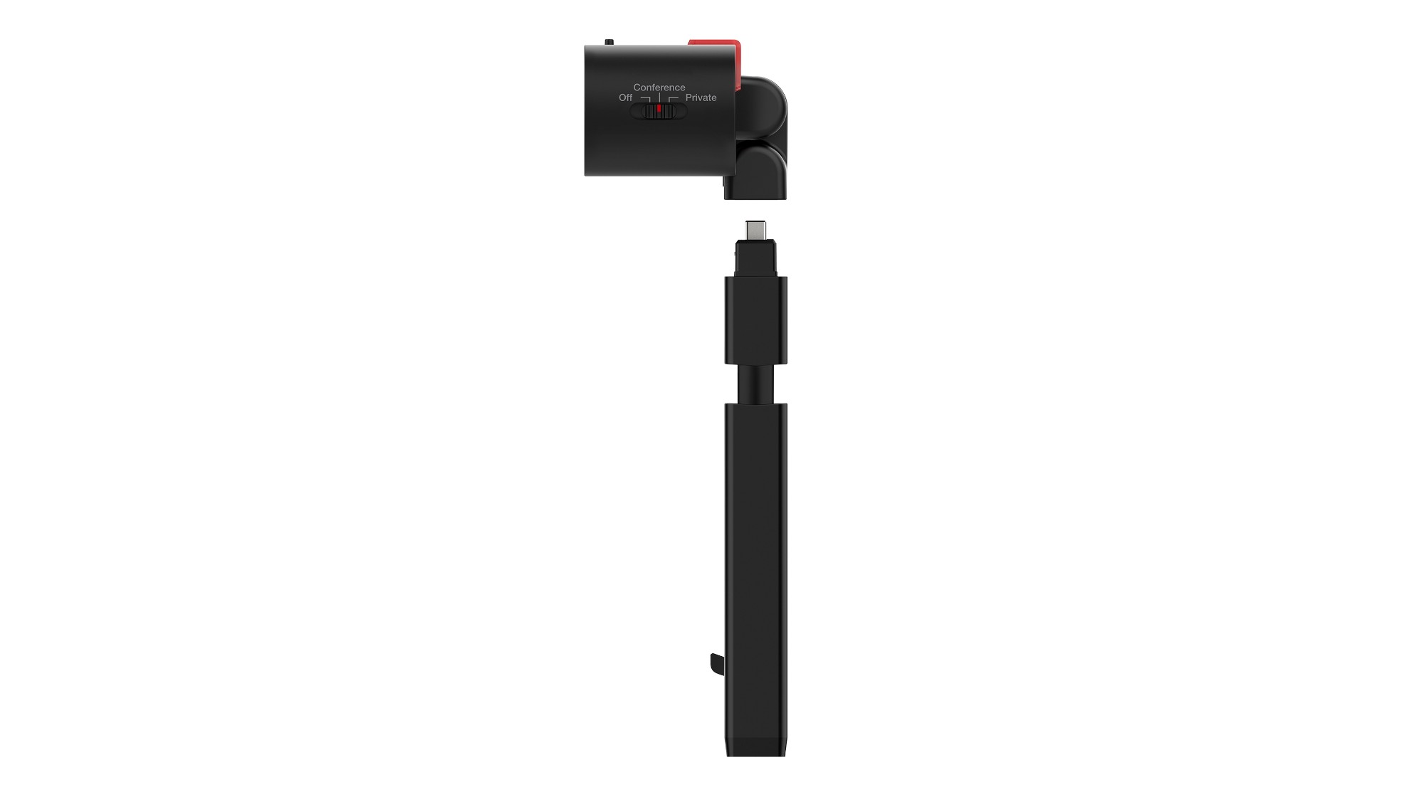 Lenovo ThinkVision MC60 (S) webcam 1920 x 1080 Pixels USB 2.0 Zwart bij