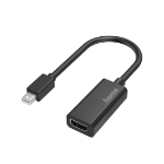 Hama 00200332 video kabel adapter Mini DisplayPort HDMI Zwart