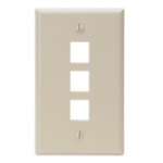 Leviton 41080-3IP wall plate/switch cover Ivory