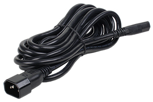 Photos - Cable (video, audio, USB) Fujitsu T26139-Y1968-L180 power cable Black 1.8 m 
