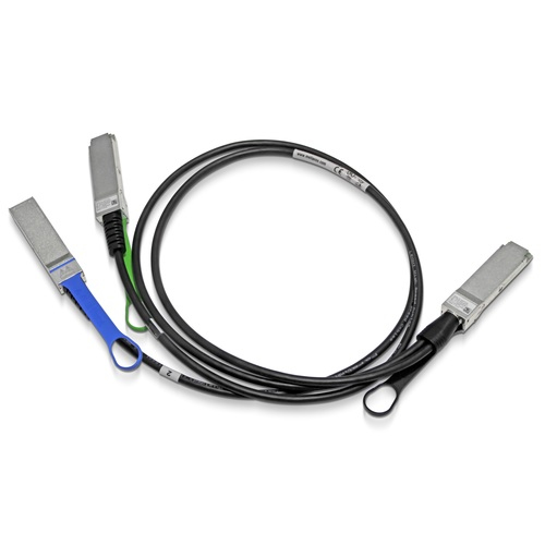 Mellanox Technologies MCP7H50-H01AR30 fibre optic cable 1.5 m QSFP56 2x QSFP56 Black