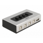 DeLOCK Switch USB 2.0 with 4 x Type-B female to 1 x Type-A female manual bidirectional