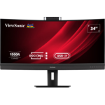 Viewsonic VG3457CV LED display 86.4 cm (34") 3440 x 1440 pixels UltraWide Quad HD Black