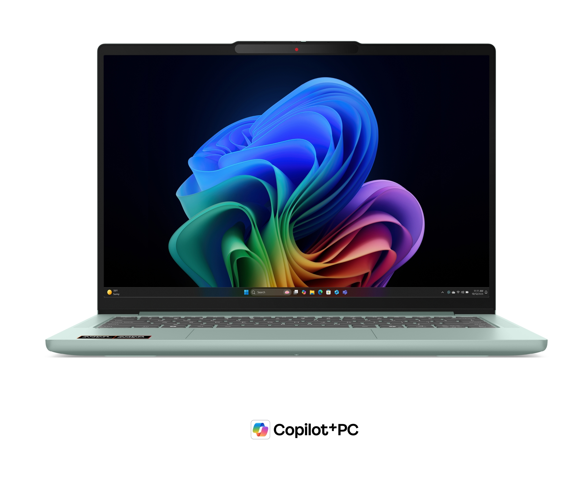 Lenovo IdeaPad Slim 5 14AGP11 Copilot+ PC AMD Ryzen™ AI 7 445 Laptop 35.6 cm (14") WUXGA 16 GB DDR5-SDRAM 512 GB SSD Wi-Fi 7 (802.11be) Windows 11 Home English Green, Grey