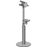Ergonomic Solutions Height adjustable floor stand