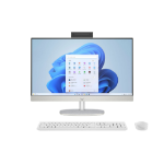 HP 24-cr0035na AMD Ryzen™ 5 7520U 60.5 cm (23.8") 1920 x 1080 pixels All-in-One PC 8 GB LPDDR5-SDRAM 512 GB SSD Windows 11 Home Wi-Fi 6 (802.11ax) White
