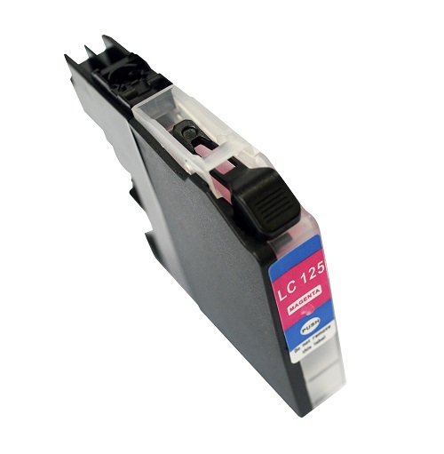 CTS Wholesale Comp Brother LC125M Magenta Hi Cap Ink Ctg [LC125XLM]