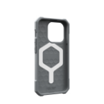 Urban Armor Gear Essential Armos Magsafe mobile phone case 15.5 cm (6.1") Cover Silver