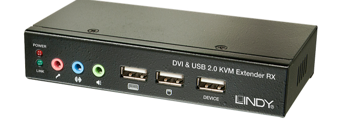 Image of Lindy 39377 KVM switch Black
