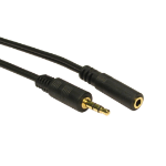 Cables Direct 3.5mm 15m audio cable Black