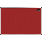 Nobo Classic Felt Board Red 900x1200mm