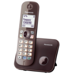 Panasonic KX-TG6811GA telephone DECT telephone Caller ID Brown