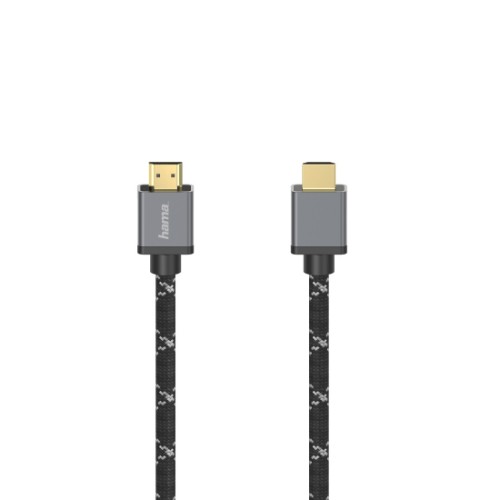 Hama 00205240 HDMI cable 3 m HDMI Type A (Standard) Black, Grey