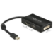 DeLOCK 0.16m DisplayPort/Displayport + HDMI + DVI Mini DisplayPort DisplayPort + DVI + HDMI Black