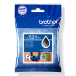 Brother LC-521BK Ink cartridge black, 500 pages ISO/IEC 19752 for Brother DCP-J 1260