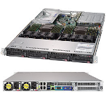 Supermicro SYS-6019U-TR4 server barebone Intel® C621 LGA 3647 (Socket P) Rack (1U) Black