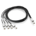HPE AN975A cable Serial Attached SCSI (SAS) 2 m Negro