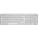Logitech MX Keys S keyboard Universal RF Wireless + Bluetooth QWERTZ German Aluminium, White