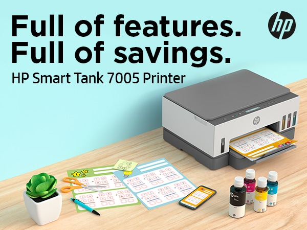 HP Smart Tank 7005e All-in-One, Print, scan, copy, wireless, Scan to PDF, 2  in distributor/wholesale stock for resellers to sell - Stock In The Channel