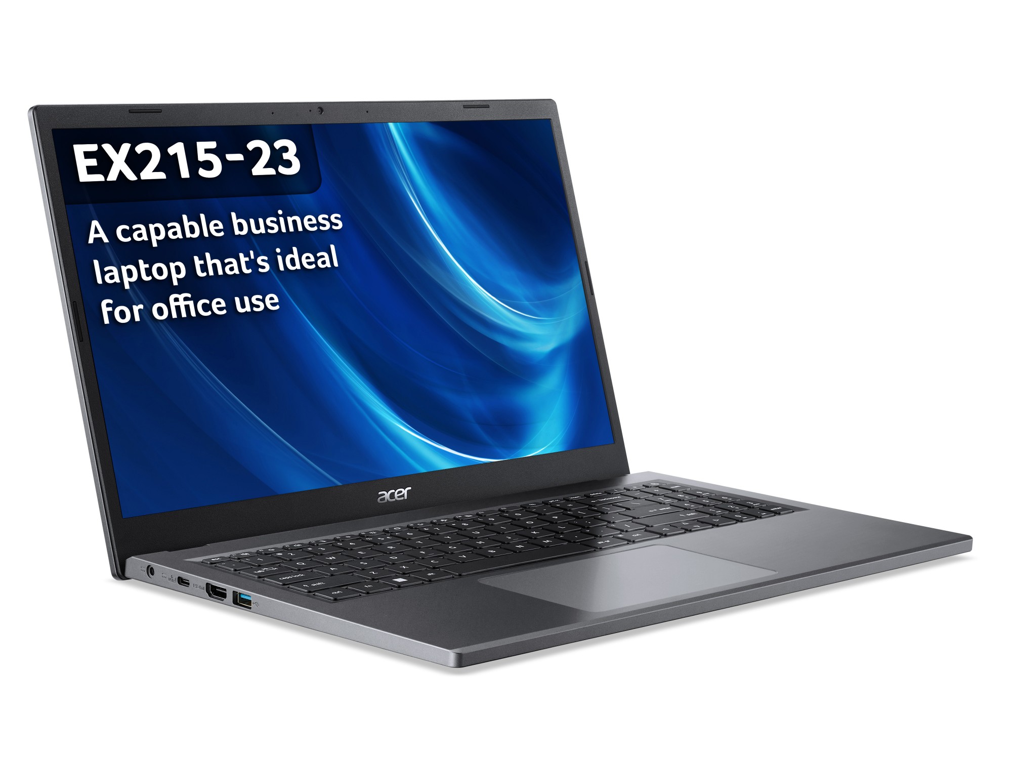 Acer Extensa 15 NX.EH3EK.00C laptop 39.6 cm (15.6") Full HD AMD Ryzen 5 7520U 8 GB LPDDR5-SDRAM 256 GB SSD 802.11a Windows 11 Pro Grey