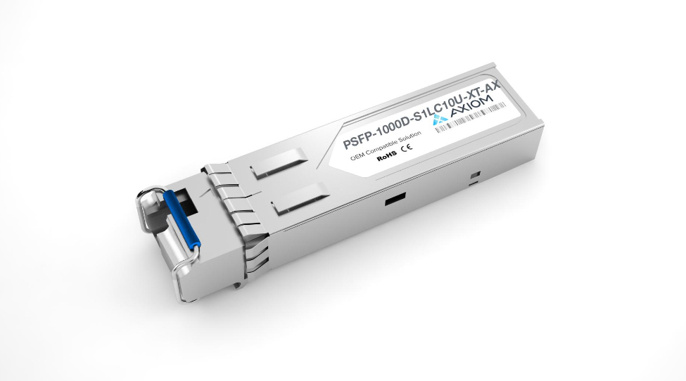 Axiom PSFP1000DS1LC10UXTAX Compatible 1G SFP 10 km Transceiver Axiom PSFP1000DS1LC10UXTAX Compatible 1G SFP 10 km Transceiver