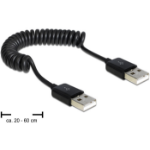 DeLOCK 83239 USB cable 0.6 m USB 2.0 USB A Black