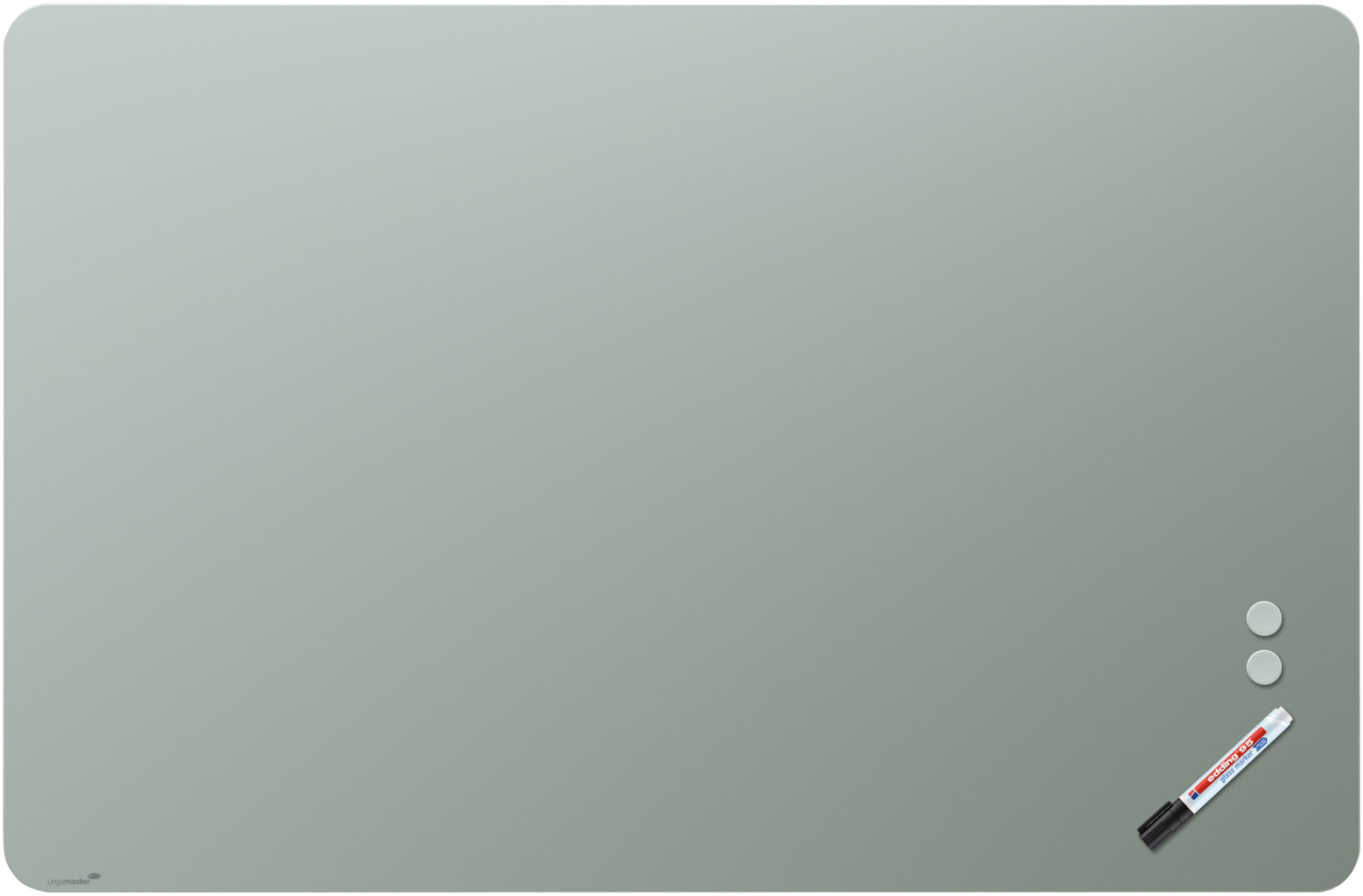 Legamaster RC Matte Glassboard100x150 Sage Green 34534J