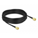 DeLOCK Antenna Cable RP-SMA plug to RP-SMA plug LMR/CFD100 10 m low loss